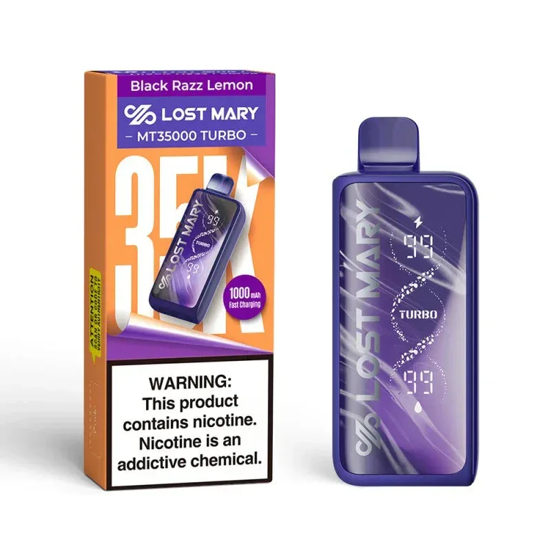 Lost Mary MT35K - Black Razz Lemon