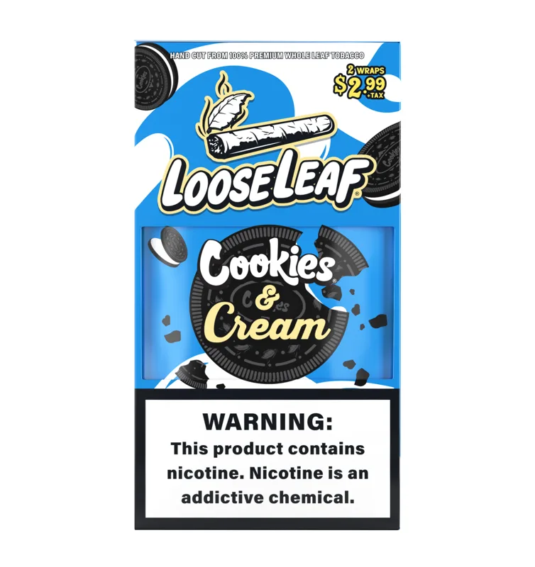 Loose Leaf 2 Wraps - Cookies & Cream