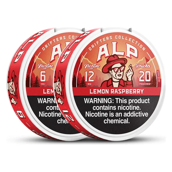 ALP Nicotine Pouches - 6mg Lemon Raspberry