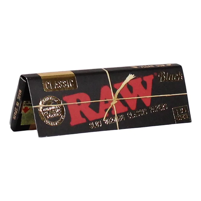 RAW Papers RAW Black — Black 1¼