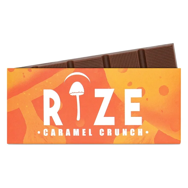 Rize 5g Chocolate Bars — Caramel Crunch