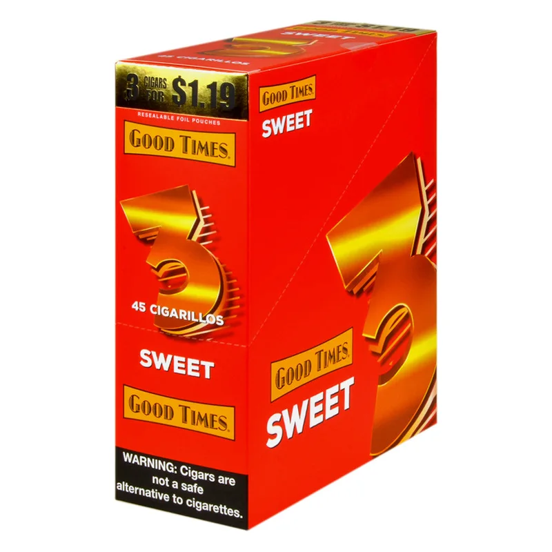 Good Times 3 for $1.19 cigarillos