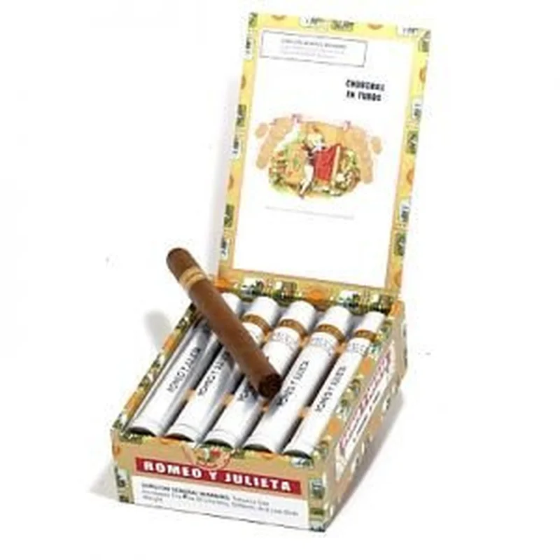 Romeo y Julieta Tubos & Glass Tubes — Churchill · 10 tubes