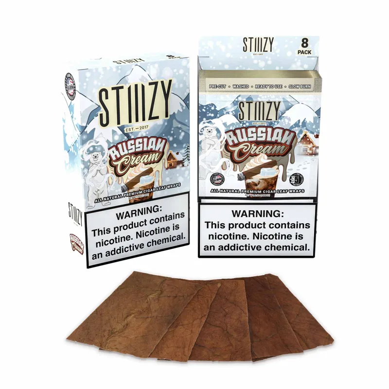 Stiiizy Cigar Leaf Wraps - Russian Cream