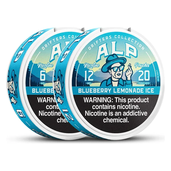 ALP Nicotine Pouches - 12mg Blueberry Lemonade Ice