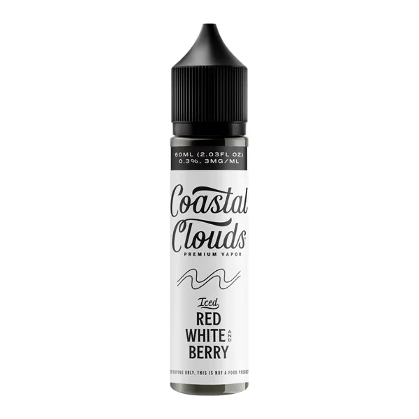 Coastal Clouds 30mL - ICED Red White And Berry 35mg
