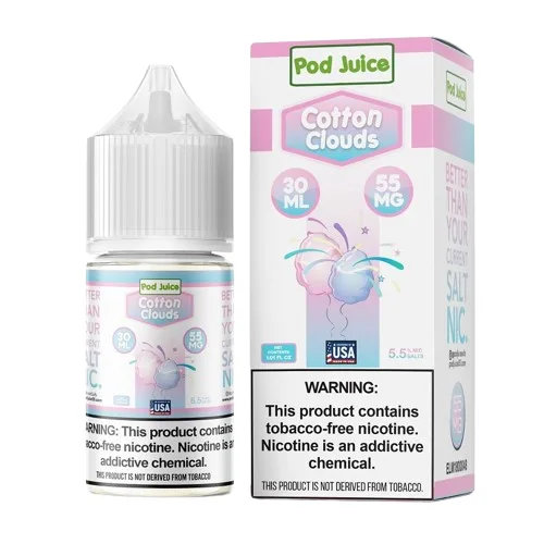 Pod Juice 30mL - Cotton Clouds 55mg