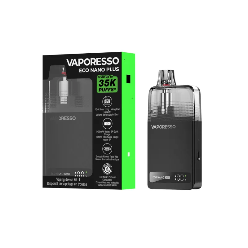 Vaporesso - ECO Nano Plus Kit - Midnight Black