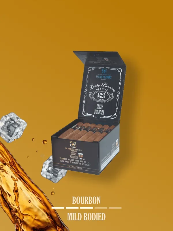 Lucky Flavors Robusto - Lucky Bourbon 24 Cigars