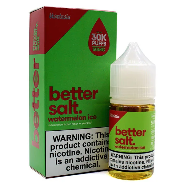 Vapetasia Better Salts 30ml - Watermelon Ice 50mg