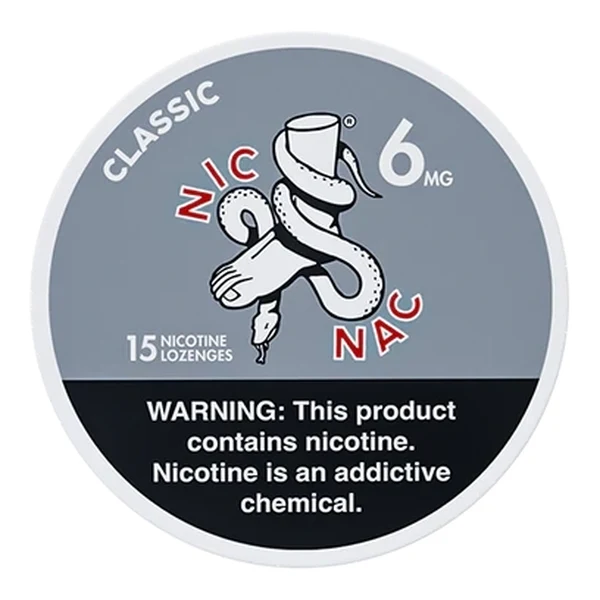 Nic Nac Naturals nicotine lozenges