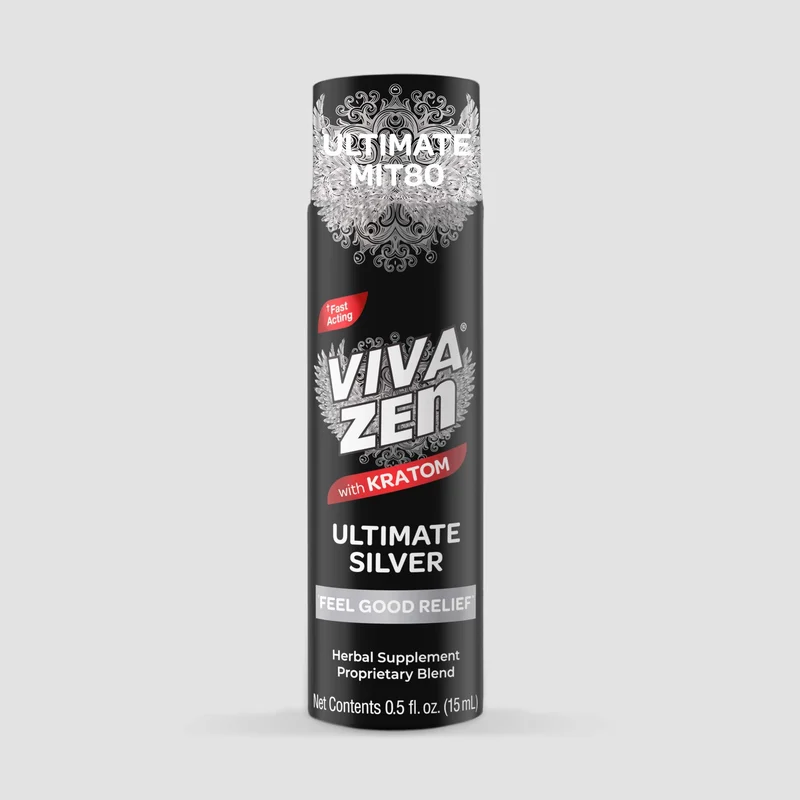 Viva Zen Ultimate Concentrates · 15ml · 12ct — 2X Concentrate (Ultimate Silver) · 80mg MIT