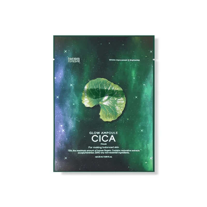 Tenzero - Glow Ampoule Cica Mask