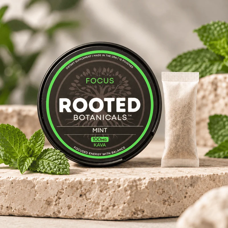 Rooted Botanicals kava pouches