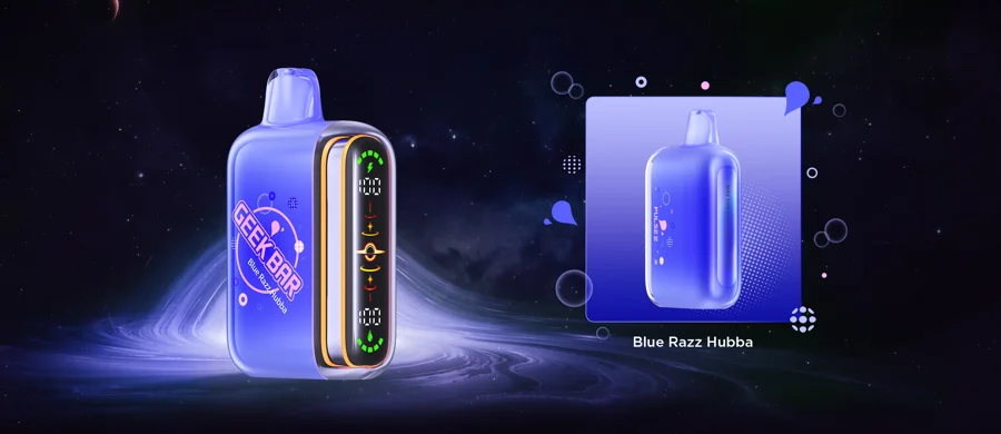 Geek Bar Pulse 2 - Blue Razz HUBBA 25K