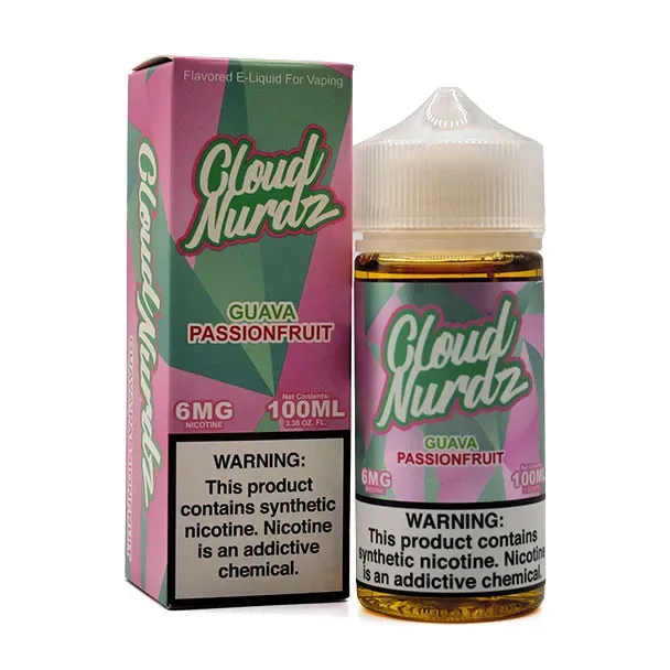 Cloud Nurdz 100mL - Pink Guava Passion 6mg