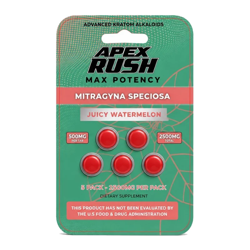 Apex Rush Max Potency 500MG - Juicy Watermelon