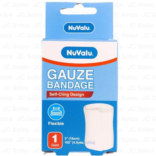 Nuvalu - Gauze Bandage 3in x 4.5yds