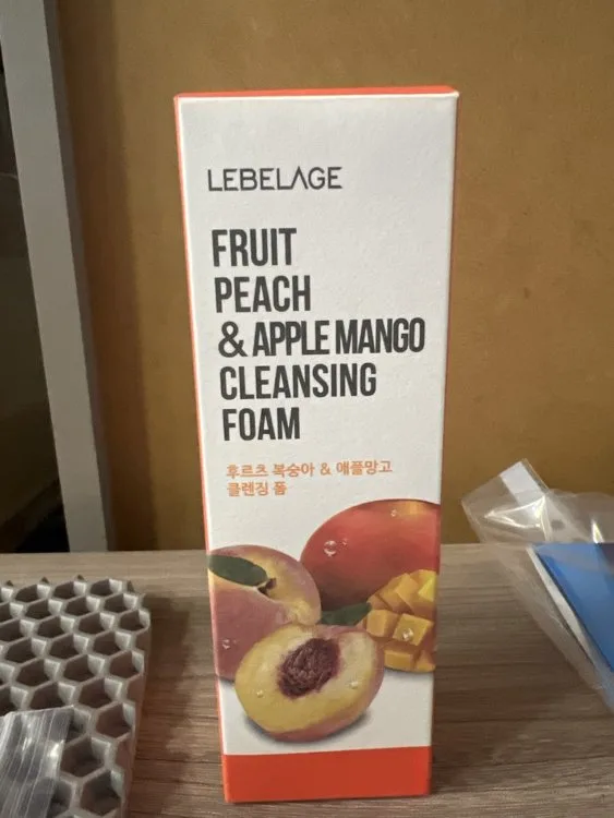 LEBELAGE - Fruit Peach & Mango Cleansing Foam