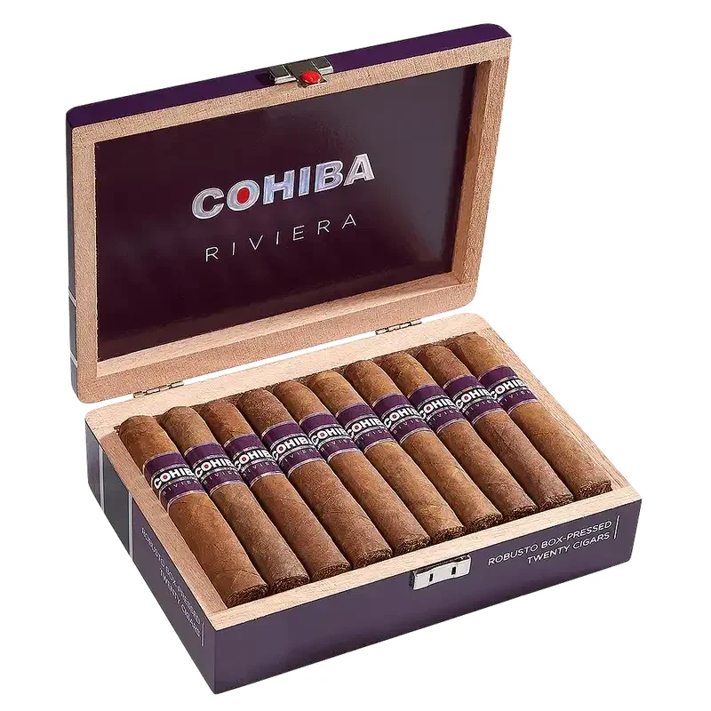 Cohiba Cohiba Riviera — Box-Pressed Toro · 6½ x 52 · Box of 20