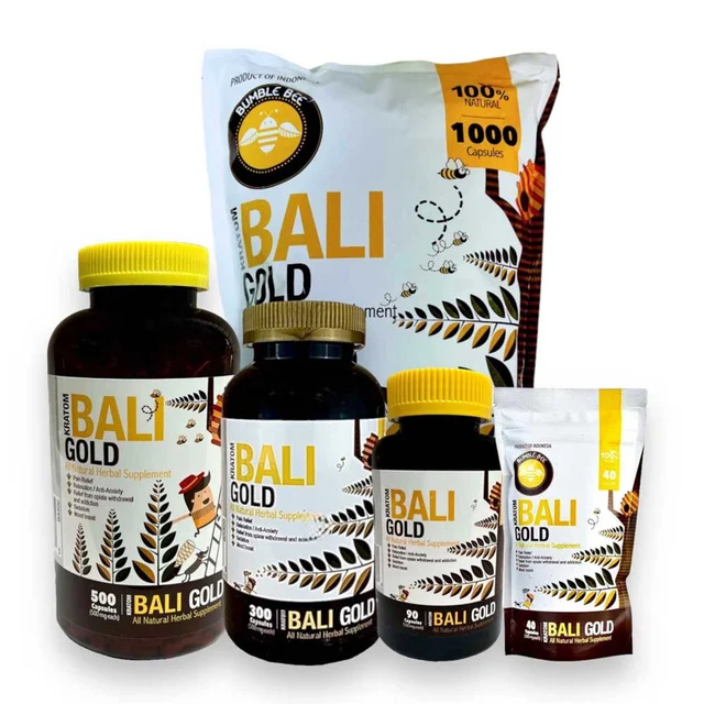 Bumble Bee Kratom Kratom Capsules — Bali Gold