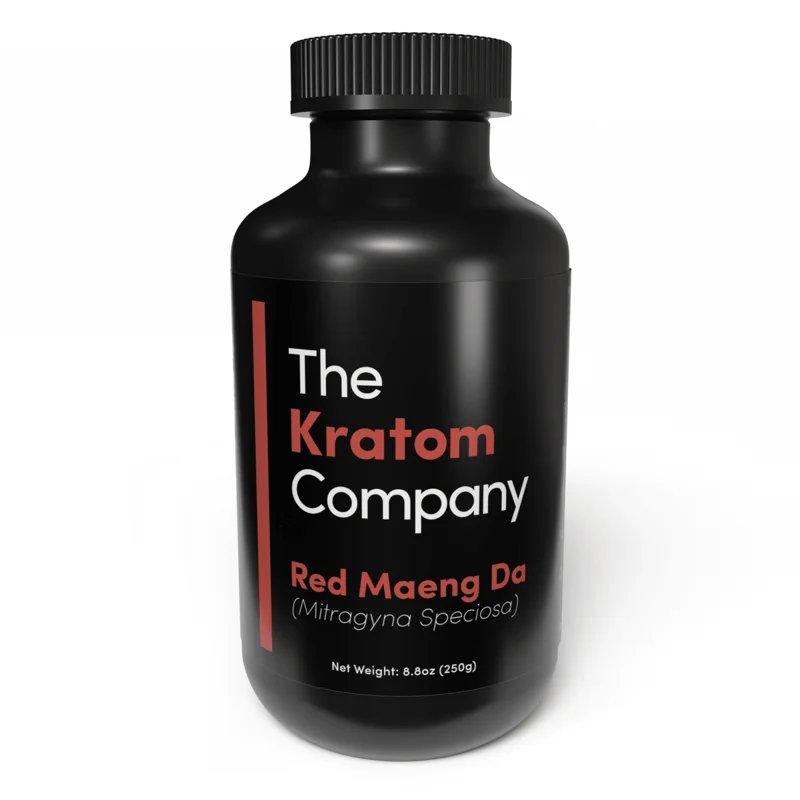 The Kratom Company Kratom Capsules - 500ct- Red Maeng Da