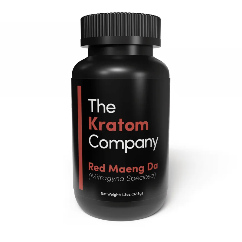 The Kratom Company Kratom Capsules - 75ct- Red Maeng Da