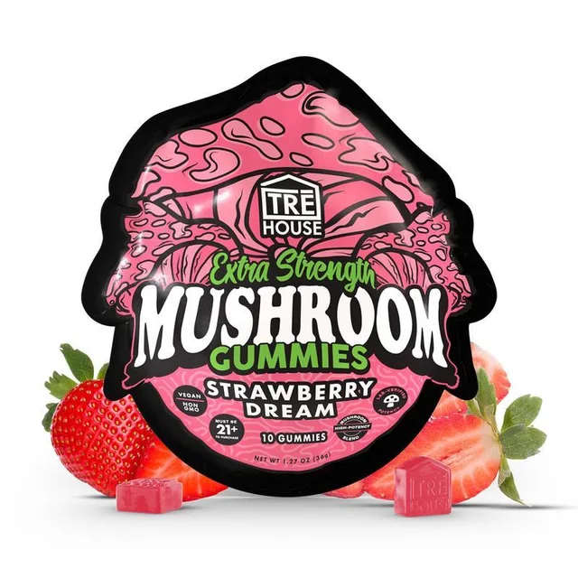 TRE House Magic Mushroom Gummies - Strawberry Dream (SINGLE)