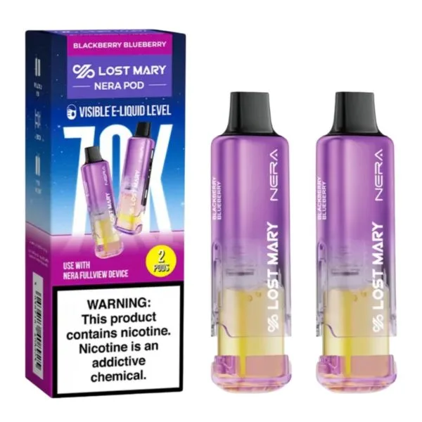Lost Mary Nera Pods 70K - Blackberry Blueberry