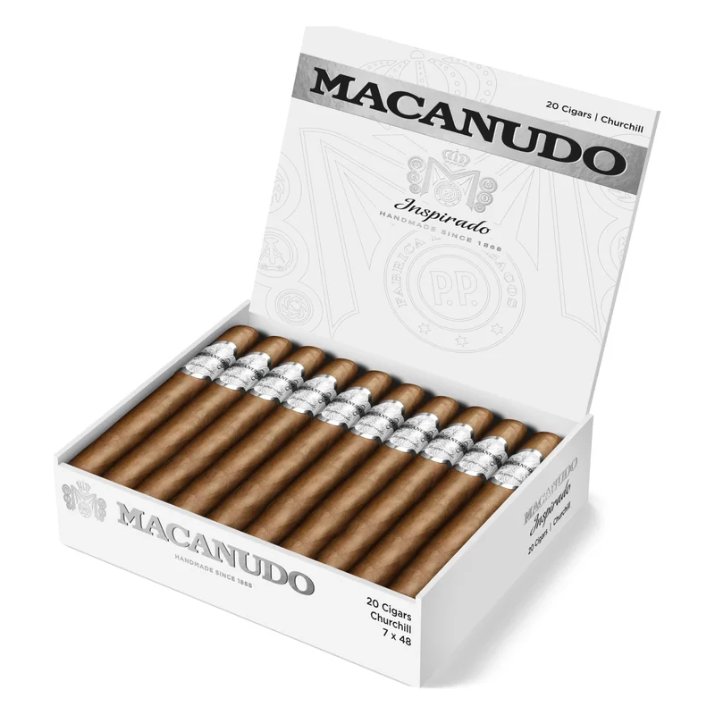 Macanudo Inspirado White · Box of 20 — Churchill
