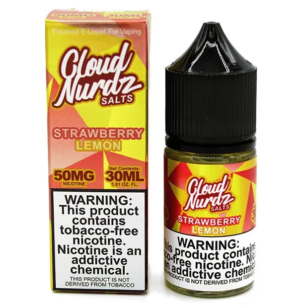 Cloud Nurdz 30mL - Strawberry Lemon 50mg