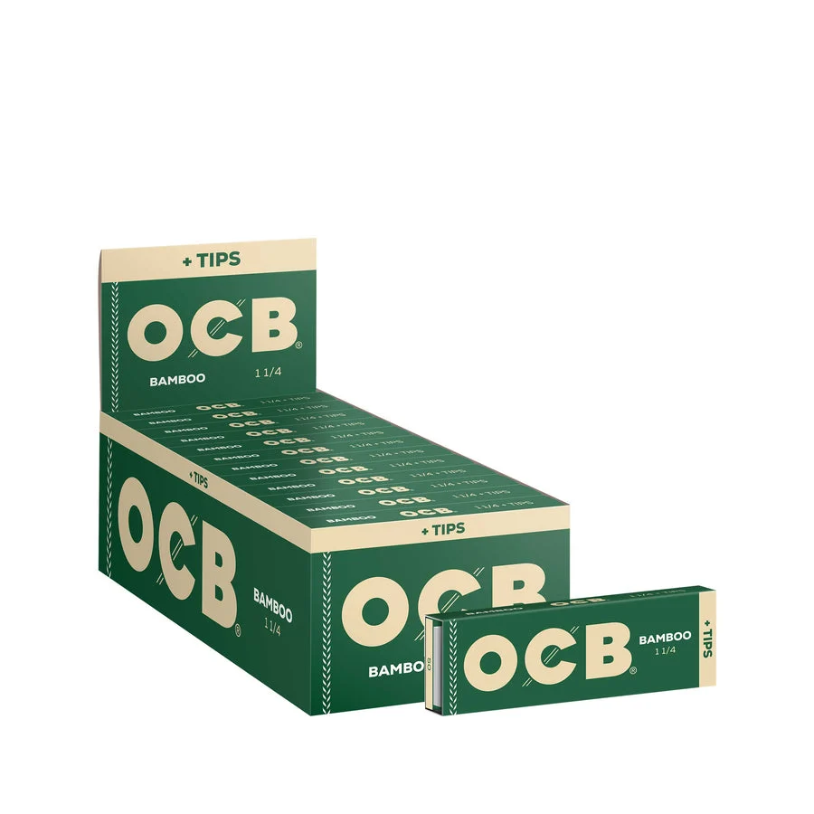 OCB - Bamboo 1 1/4 Papers + Tips