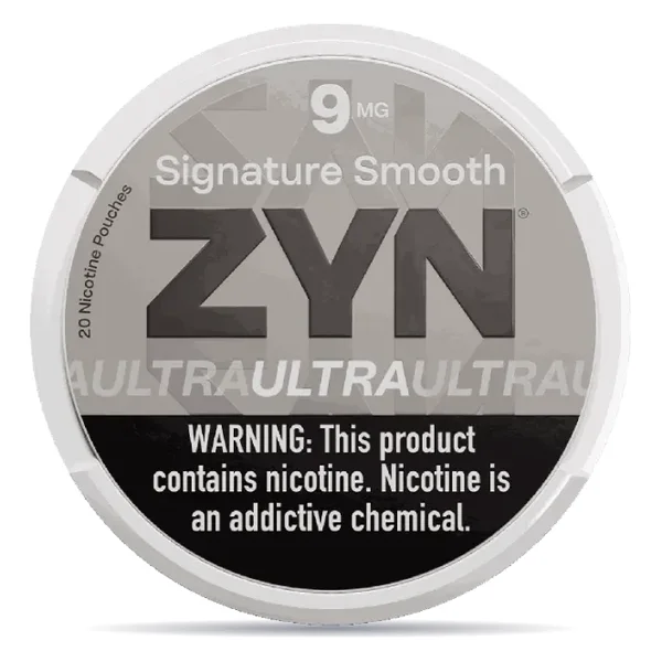 ZYN Ultra Pouch - Signature Smooth 9mg