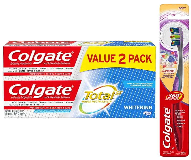 Colgate w/ Toothbrush