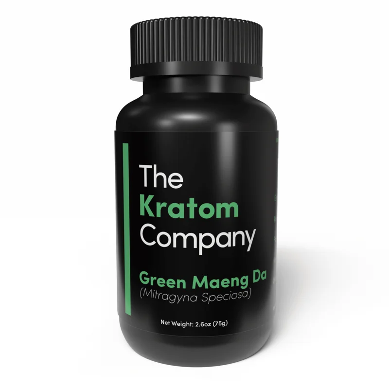 The Kratom Company Kratom Capsules - 150ct- Green Vein Maeng Da