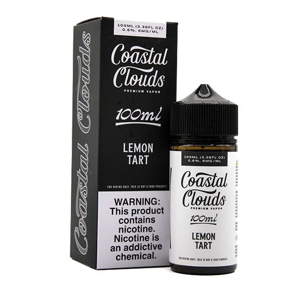 Coastal Clouds 100mL - Lemon Tart 6mg