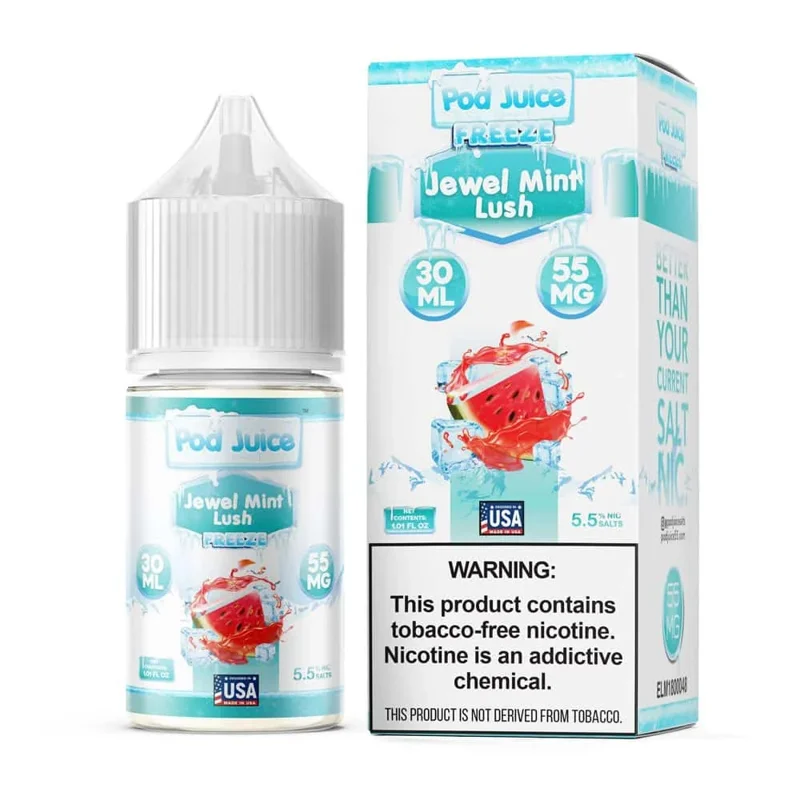 Pod Juice 30mL - Jewel Mint Lush FREEZE 35mg