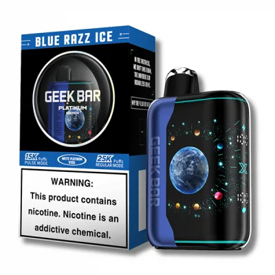 Geek Bar Platinum 25K - Blue Razz Ice
