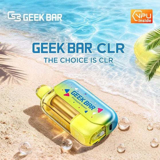 Geek Bar CLR - Peach Berry
