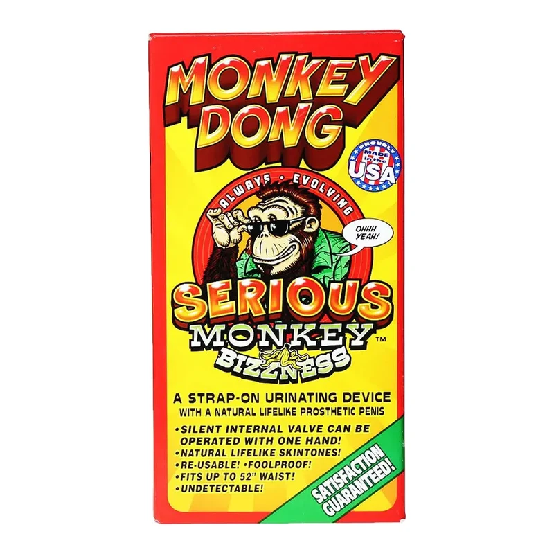 Monkey Whizz Monkey Dong — White