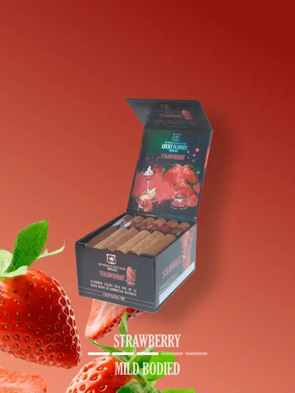 Lucky Flavors Robusto - Strawberry 24 Cigars