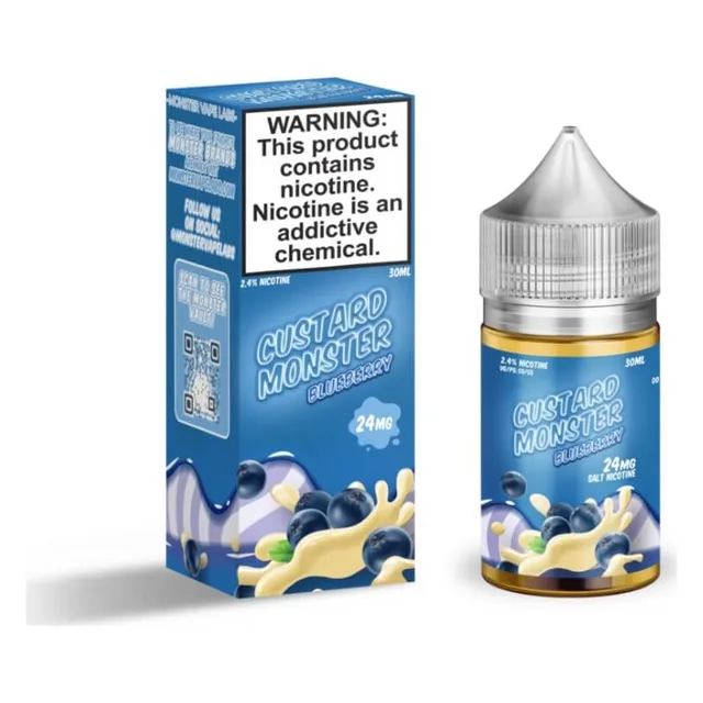 Monster Vape Labs 30mL - Custard Monster Blueberry 24mg