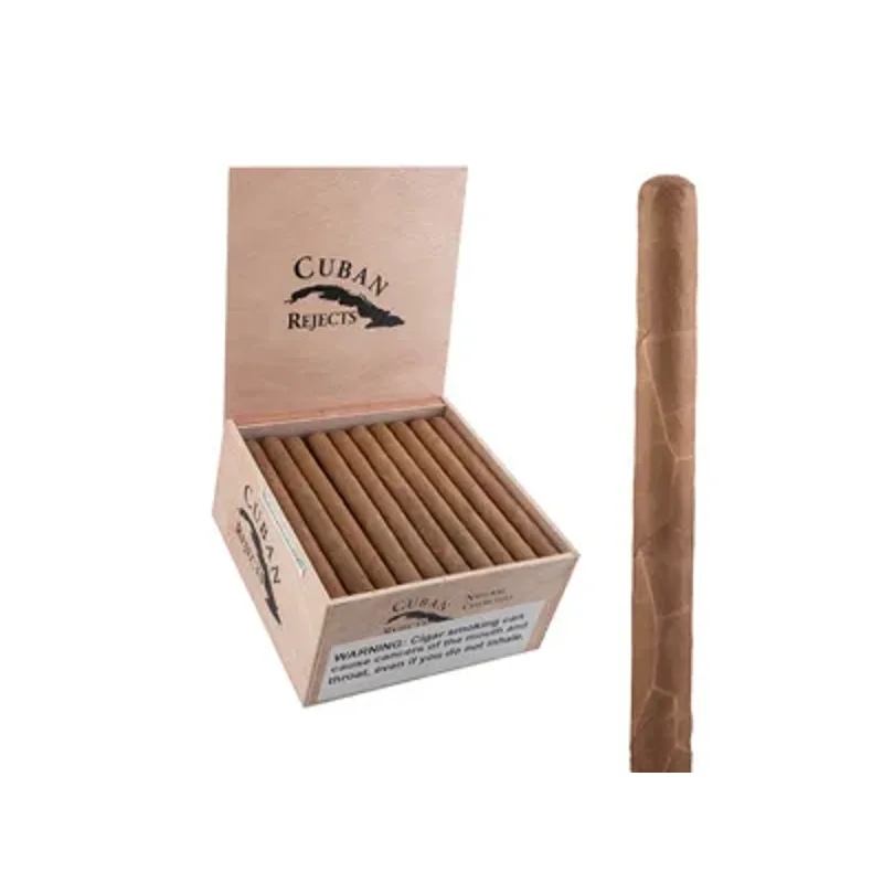 Cuban Rejects Natural · Box of 50 — Churchill