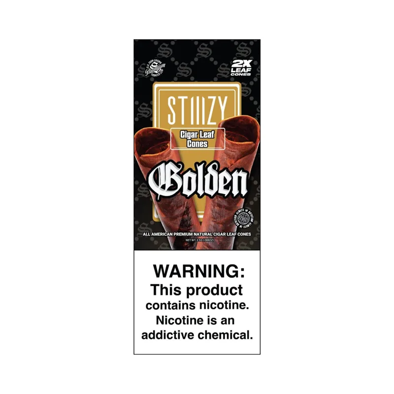 Stiiizy Cigar Leaf Cones - Golden