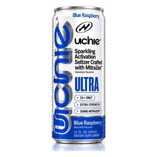 Uchie ULTRA Extra Strength Seltzer — Blue Raspberry