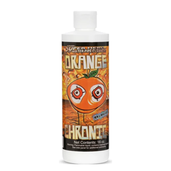 Orange Chronic glass cleaners