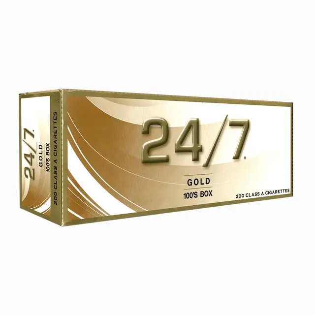 24/7 Cigarettes - Gold 100