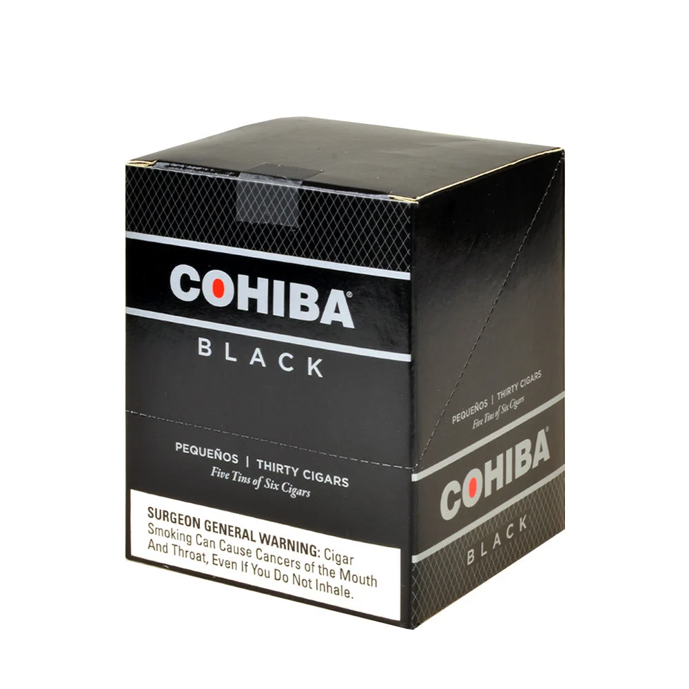 Cohiba - Black Pequenos 5/6 tins