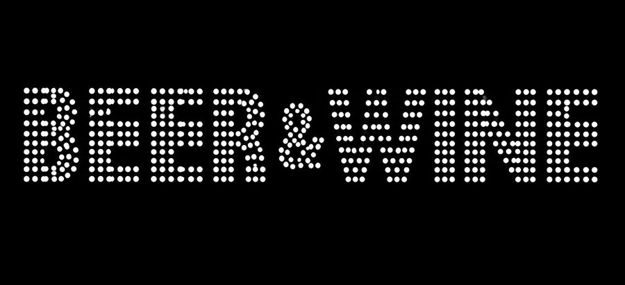 Beer & Wine LED Sign (White Led)