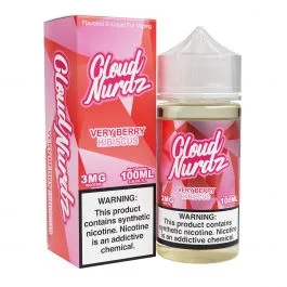Cloud Nurdz 100mL - Very Berry Hibiscus 3mg